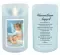 Boy's Guardian Angel LED Scented Wax Candle with Timer