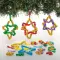 Nativity Star Bead Decoration Kits - Pack of 4