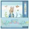 Notecard And Pen Set Boxed - Peter Rabbit Pastel Stripes