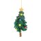 Handmade Felt Colourful Christmas Tree Hanging Decoration