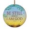 Be Still Ceramic Hanging Decoration