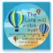 The Lord will watch over your coming and going - set of 4 ceramic coasters in gift box