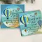 The Lord will watch over your coming and going - set of 4 ceramic coasters in gift box