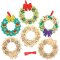 Christmas Wreath Decorations (Pack of 10)