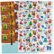 Christmas Carols Animal Sticker Scenes (Pack of 4)