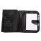 XL Black Three-fold Microfiber Bible Cover