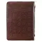 Medium "Amazing Grace" Brown LuxLeather Bible Cover