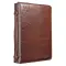 Medium "Amazing Grace" Brown LuxLeather Bible Cover