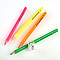 4 Piece Assorted Colors Jumbo Bible Highlighters with Sharpener