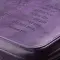 Medium "Faith" Purple LuxLeather Bible Cover