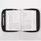 Medium Two-Fold Organizer Black LuxLeather Bible Cover