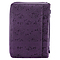 Large Philippians 4:13 Purple Floral LuxLeather Bible Cover