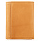 Saddle Tan Genuine Leather Tri-Fold Wallet - Isaiah 40:31