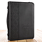 Medium Guidance Black LuxLeather Bible Cover