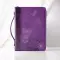 Medium Butterflies Purple LuxLeather Bible Cover