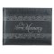 Guest Book in Loving Memory Charcoal