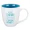 Mug White/Blue Good Teacher 1 Cor. 16:14