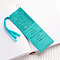 Bookmark-Pagemarker-Everlasting Love-LuxLeather-Turquoise