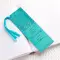 Bookmark-Pagemarker-Everlasting Love-LuxLeather-Turquoise