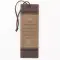 Bookmark-Pagemarker-Be Strong And Courageous-LuxLeather-Tan/Brown