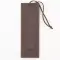 Bookmark-Pagemarker-Be Strong And Courageous-LuxLeather-Tan/Brown