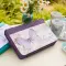 Medium Purple Botanic Butterfly Blessings Bible Cover: Blessed Jeremiah 17:7