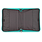 Large Grace Teal Botanic Butterfly Blessings Bible Cover: Ephesians 2:8