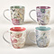 Floral Inspirations Set of 4 Mugs