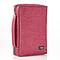 Medium Jesus Fish, Red Canvas Bible Cover