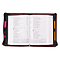 Large The Lord's Prayer Two-Tone Brown Bible Cover