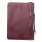 Medium The Lord's Prayer Brown Two-tone Faux Leather Classic Bible Cover