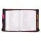 Medium The Lord's Prayer Brown Two-tone Faux Leather Classic Bible Cover