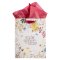 Gift Bag MD White/Red Give Thanks 1 Thess. 5:18