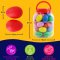 Multicoloured Egg Shakers - Box of 40