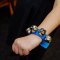 Small Blue Wrist Bells Pair