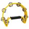 Yellow Half Moon Tambourine