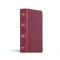 CSB Large Print Compact Reference Bible, Cranberry Leathertouch