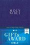 NIV Gift and Award Bible, Leather-Look, Blue, Red Letter Edition, Comfort Print