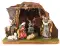 7 Piece 6" Resin Nativity Set with Stable & Lights