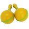 Yellow Plastic Maracas