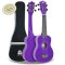 Rocket Series Soprano Purple Ukulele With Bag