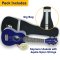 Rocket Series Soprano Blue Ukulele With Bag