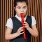 Red Descant Plastic Recorder