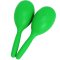 Green Plastic Maracas