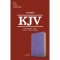 KJV Personal Size Giant Print Bible, Lavender LeatherTouch