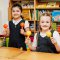 Red and Orange Plastic Maracas