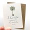 Love Little Note Encouragement Single Card