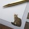 Foldover Writing Paper Set - Patricia Maccarthy Cats