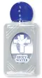 Plastic Holy Water Bottle with Resin Drop & Cross (50ml) - Single