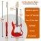 3rd Avenue 3/4 Size Electric Guitar Pack - Red